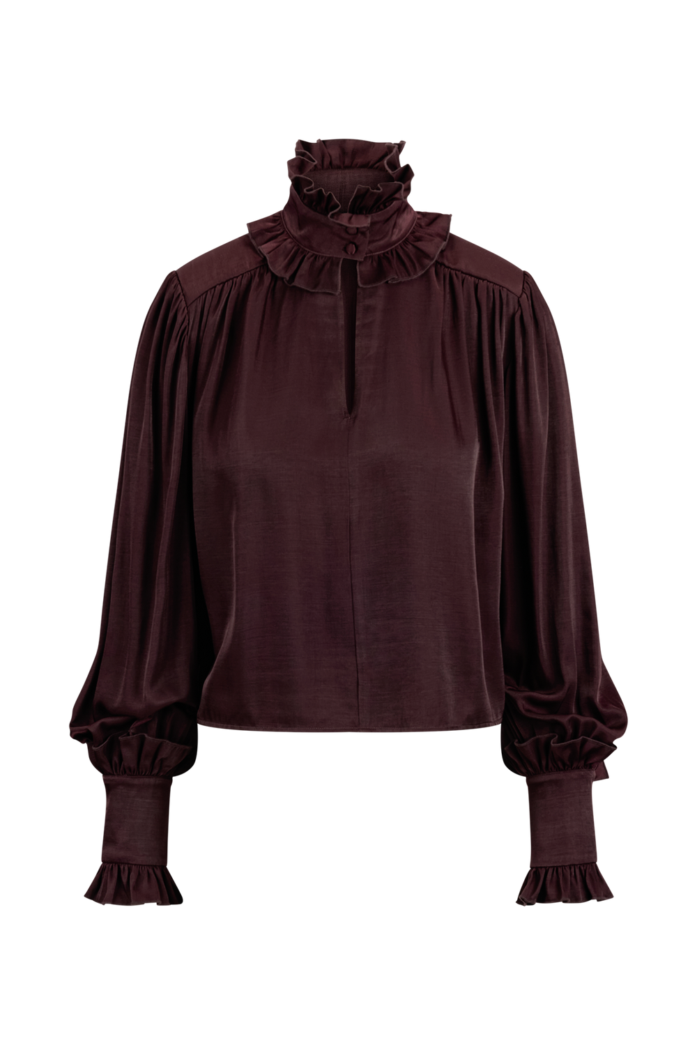 Urban Pioneers Female Sunita Blouse BLOUSE DEEP CHERRY