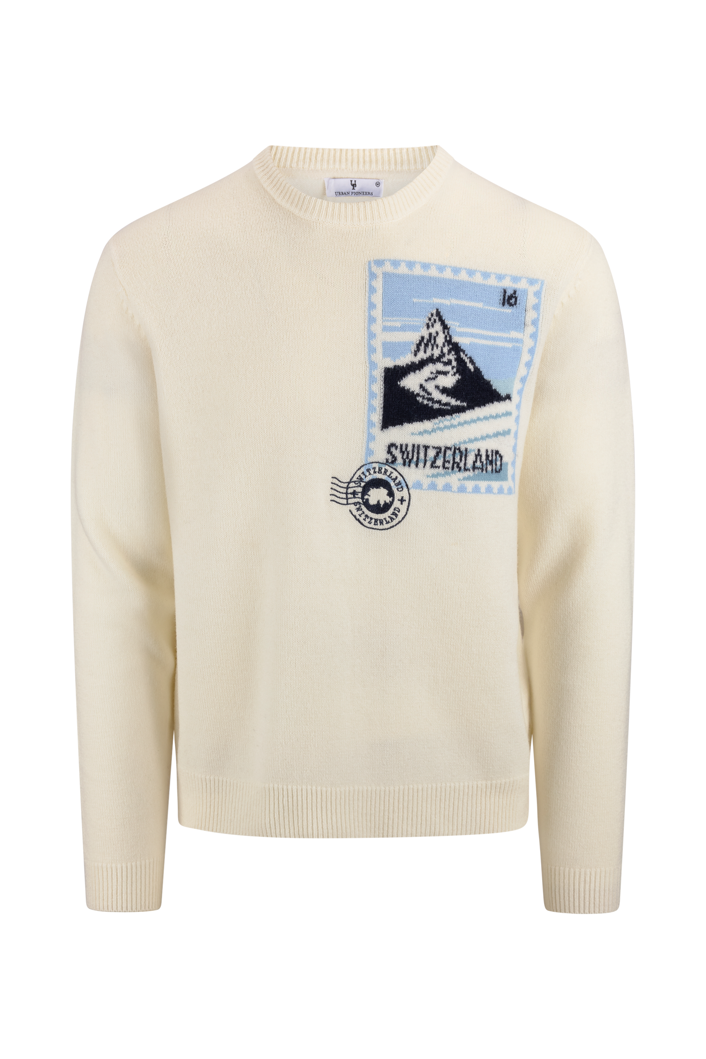 Urban Pioneers Male Switzerland Sweater SWEATER CREAM