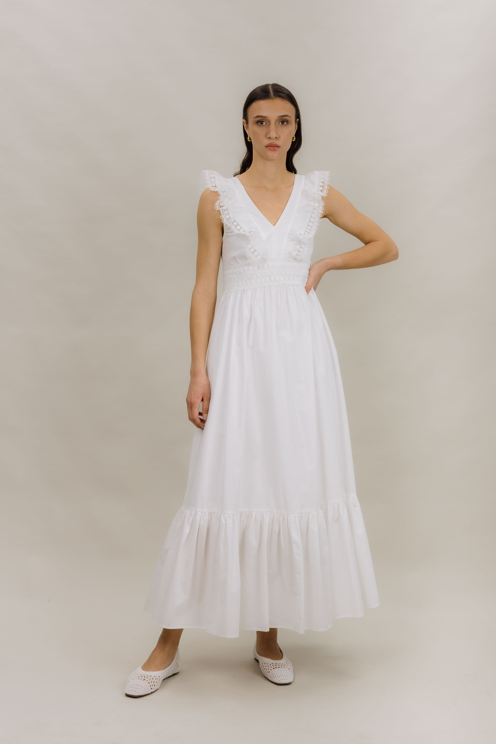 Urban Pioneers Female Taylor Dress DRESS WHITE