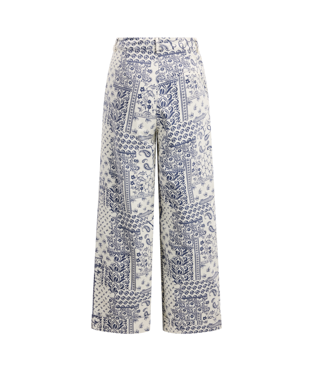 Urban Pioneers Female Terina Pants PANTS NAVY AOP