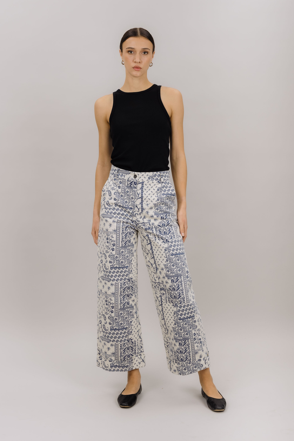 Urban Pioneers Female Terina Pants PANTS NAVY AOP