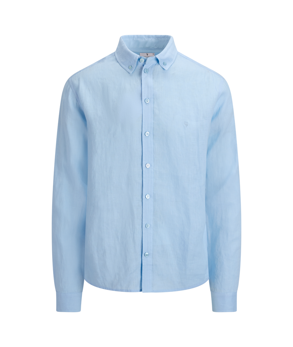 Urban Pioneers Male Thomas LS Shirt SHIRT LIGHT BLUE
