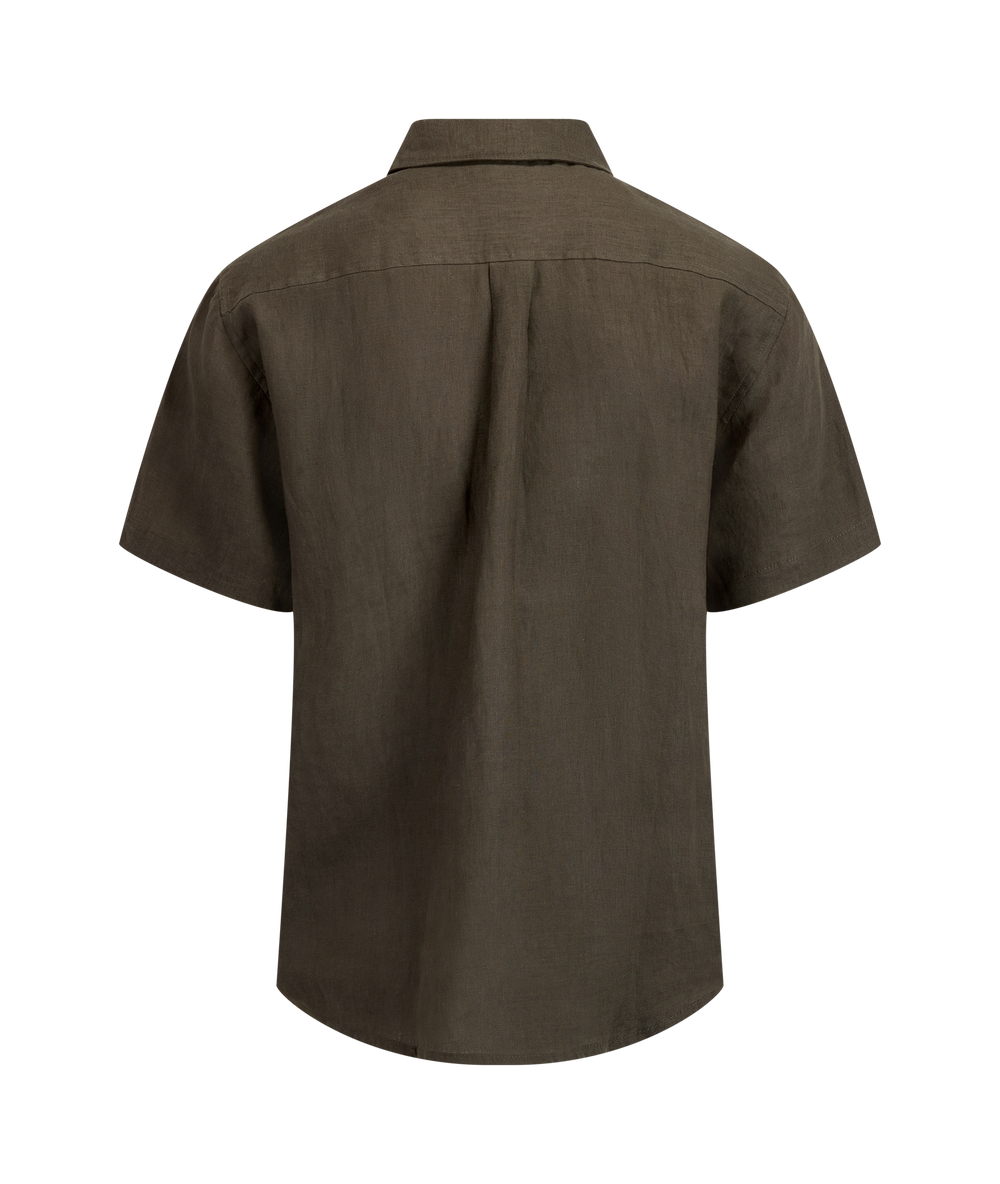 Urban Pioneers Male Thomas SS Shirt SS SHIRT FOREST NIGHT