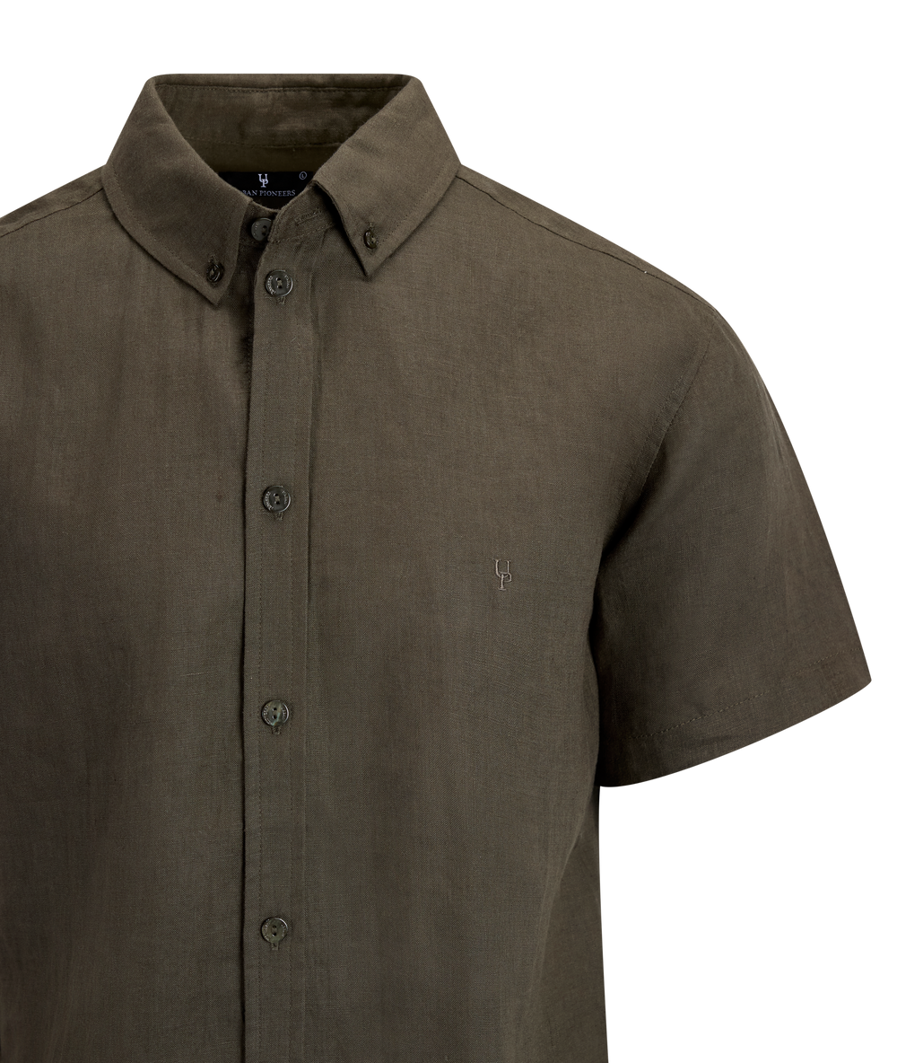 Urban Pioneers Male Thomas SS Shirt SS SHIRT FOREST NIGHT