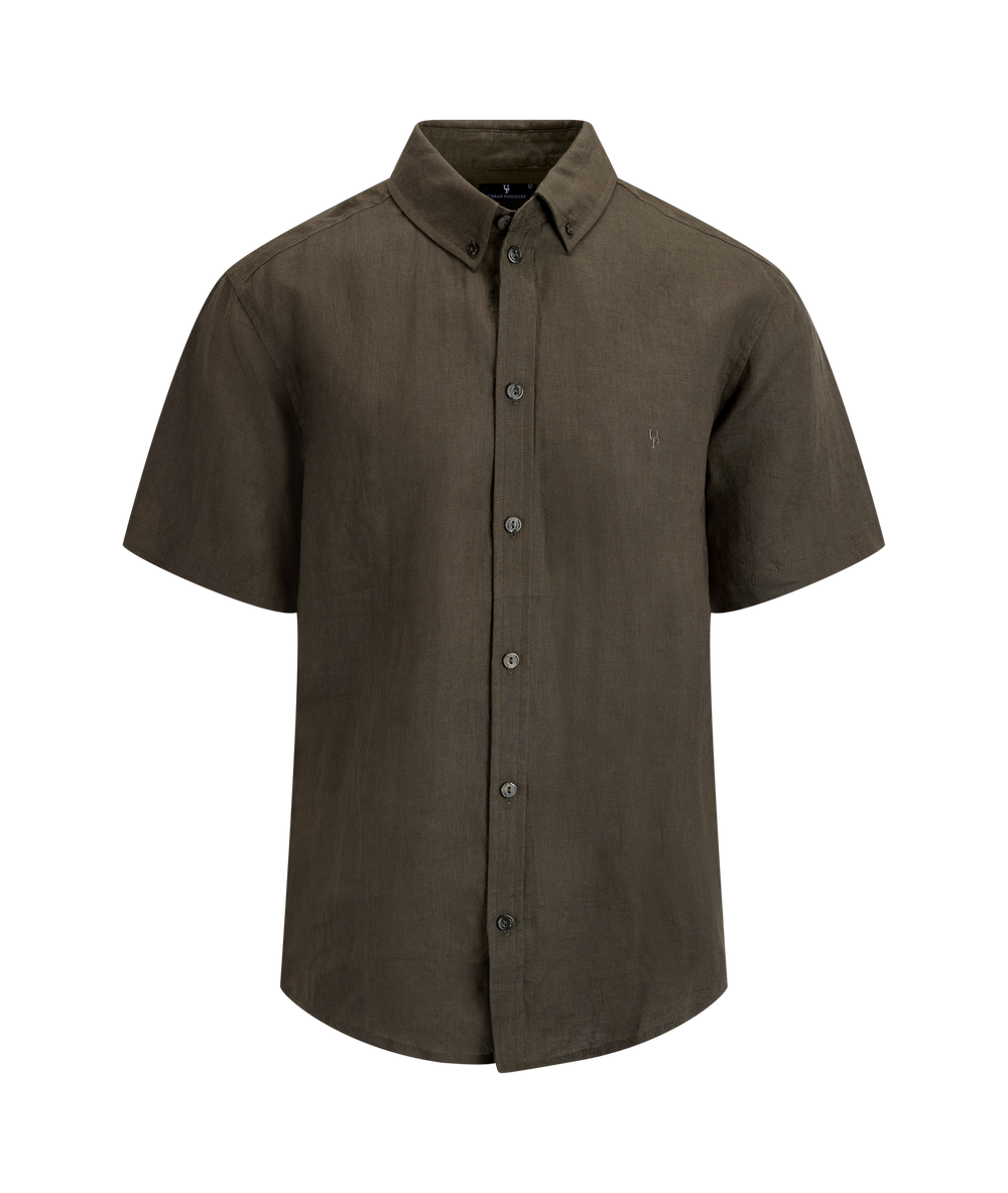 Urban Pioneers Male Thomas SS Shirt SS SHIRT FOREST NIGHT