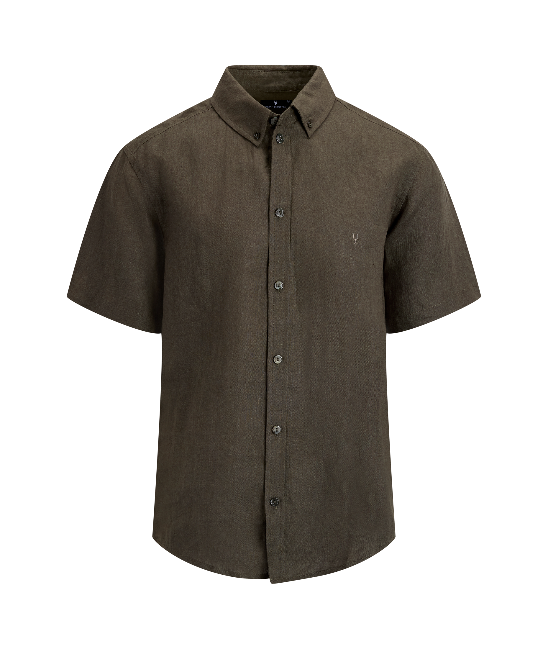 Urban Pioneers Male Thomas SS Shirt SS SHIRT FOREST NIGHT