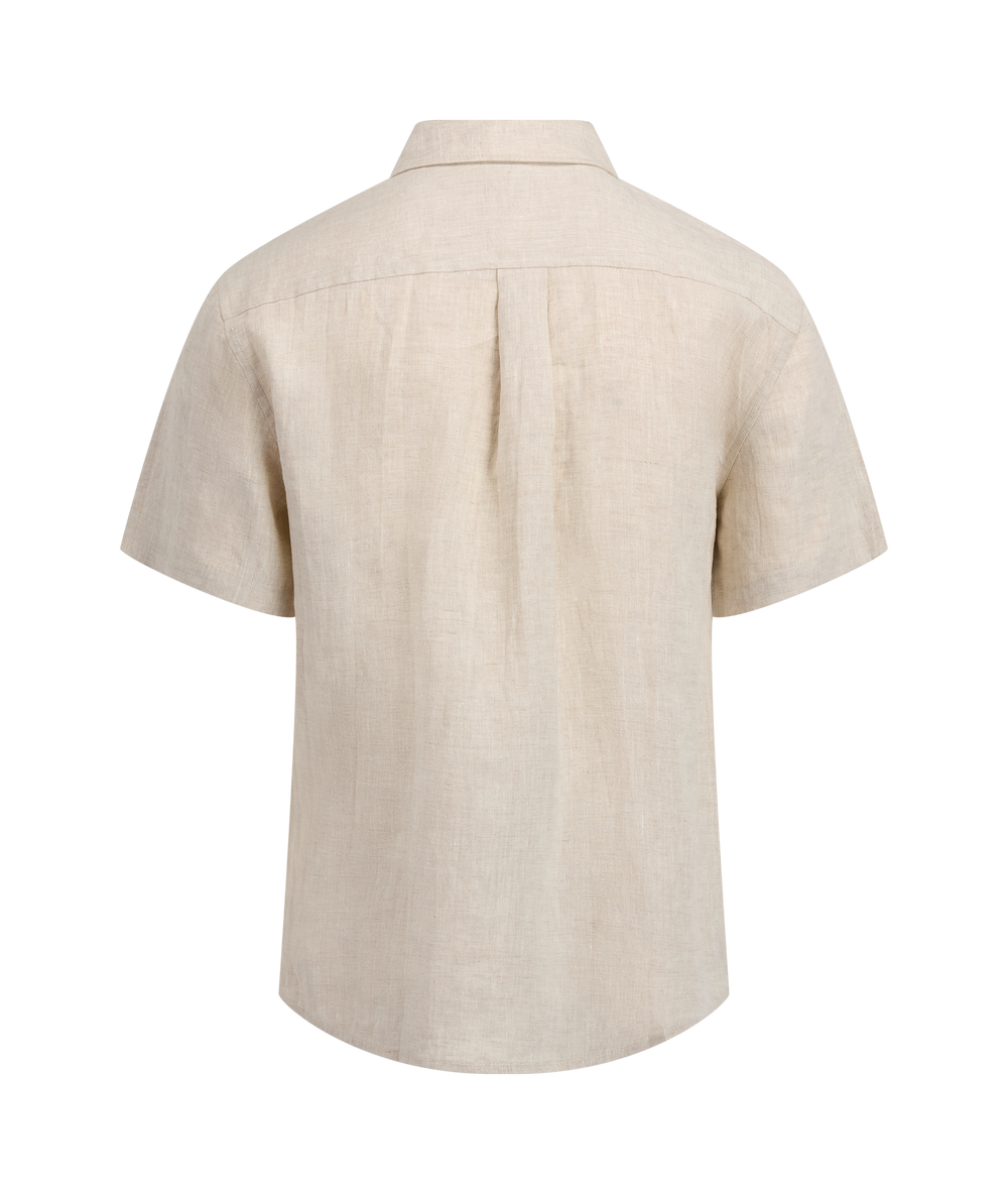 Urban Pioneers Male Thomas SS Shirt SS SHIRT LIGHT SAND