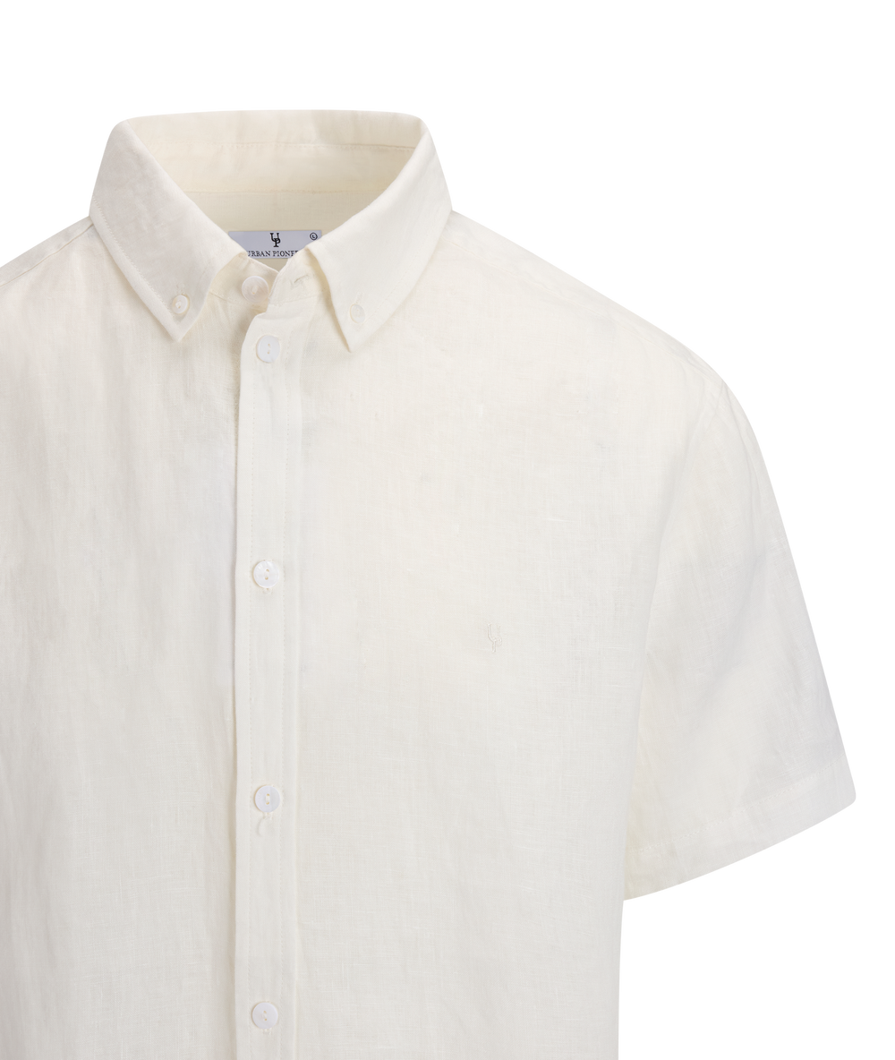 Urban Pioneers Male Thomas SS Shirt SS SHIRT WHITE