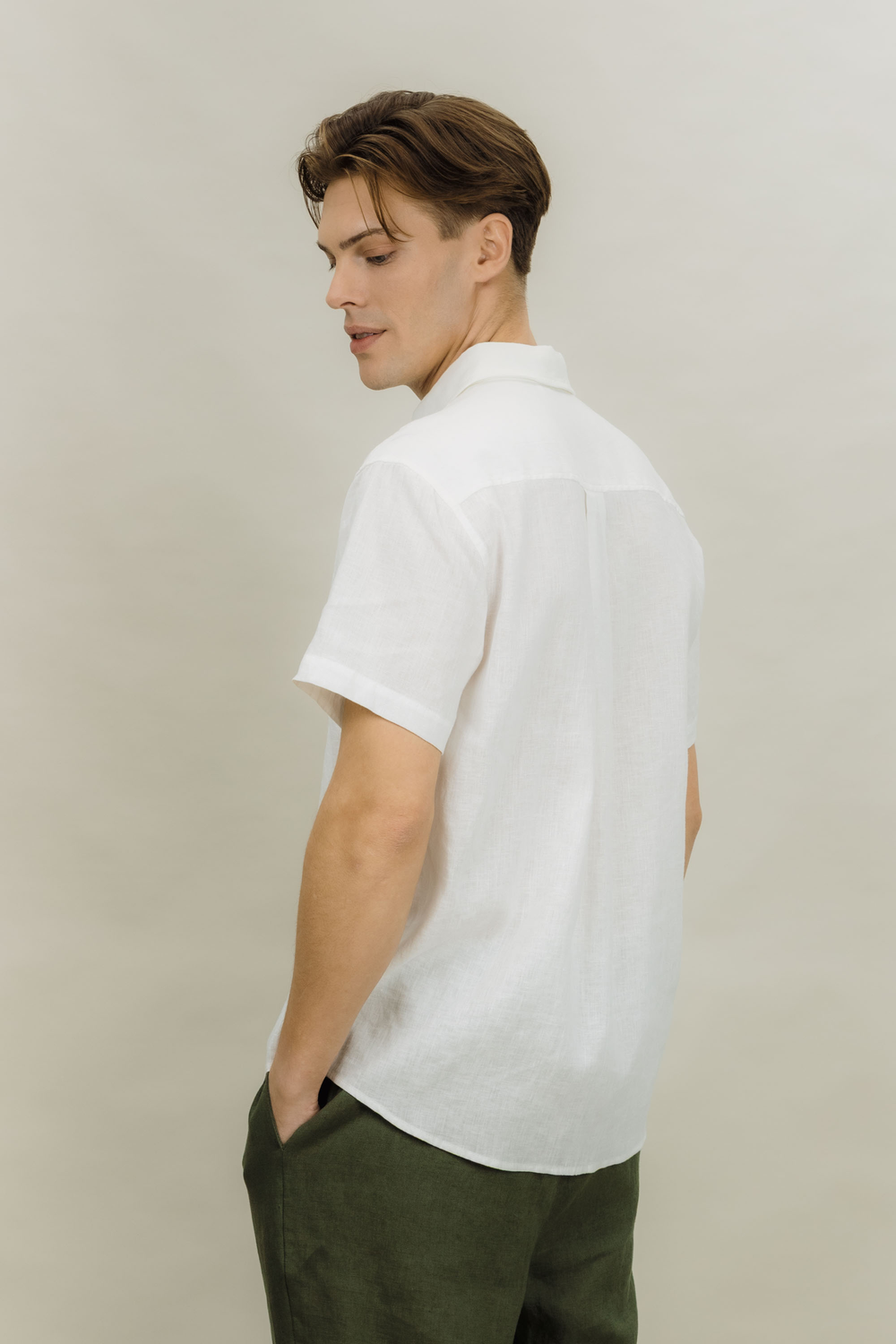 Urban Pioneers Male Thomas SS Shirt SS SHIRT WHITE