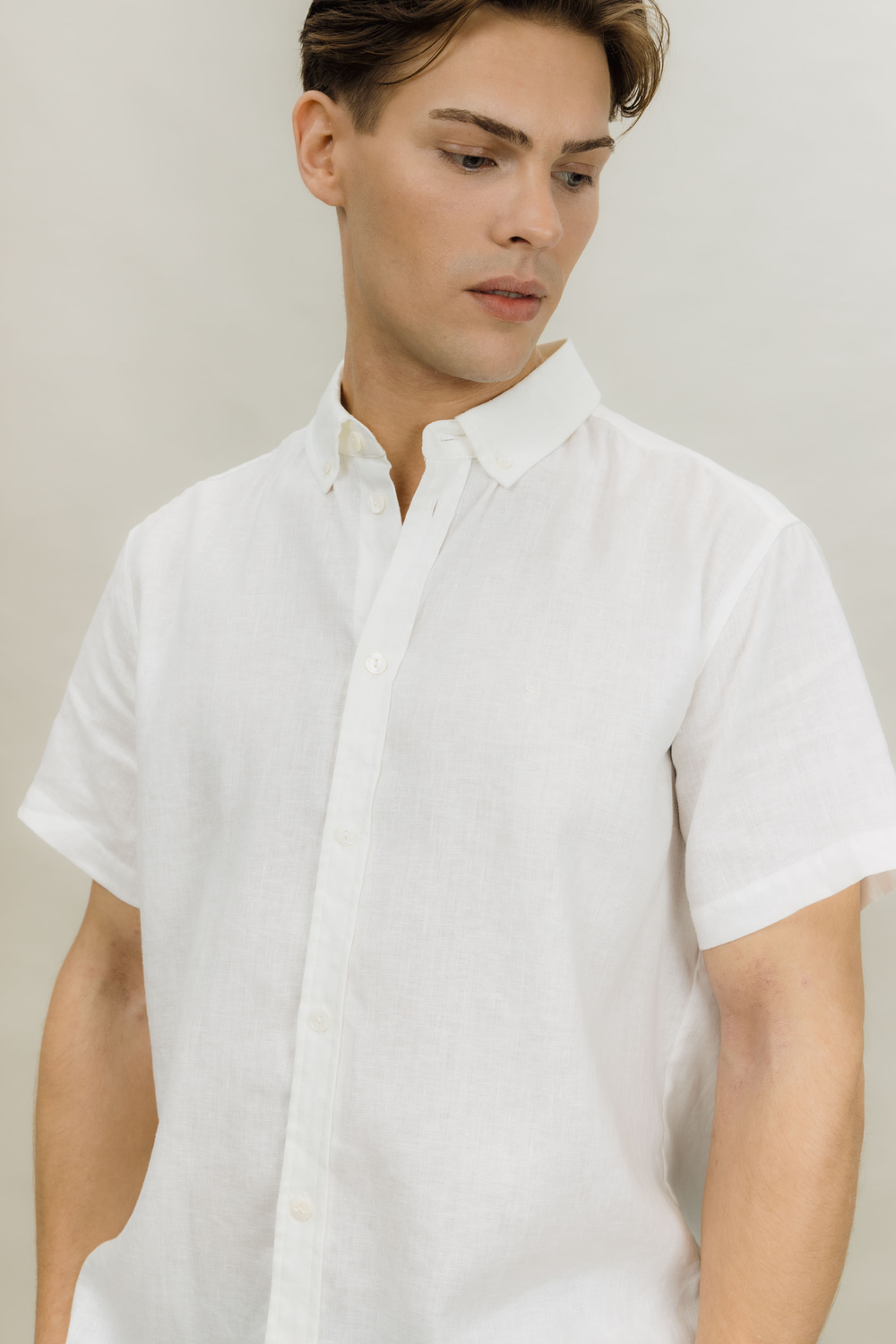 Urban Pioneers Male Thomas SS Shirt SS SHIRT WHITE