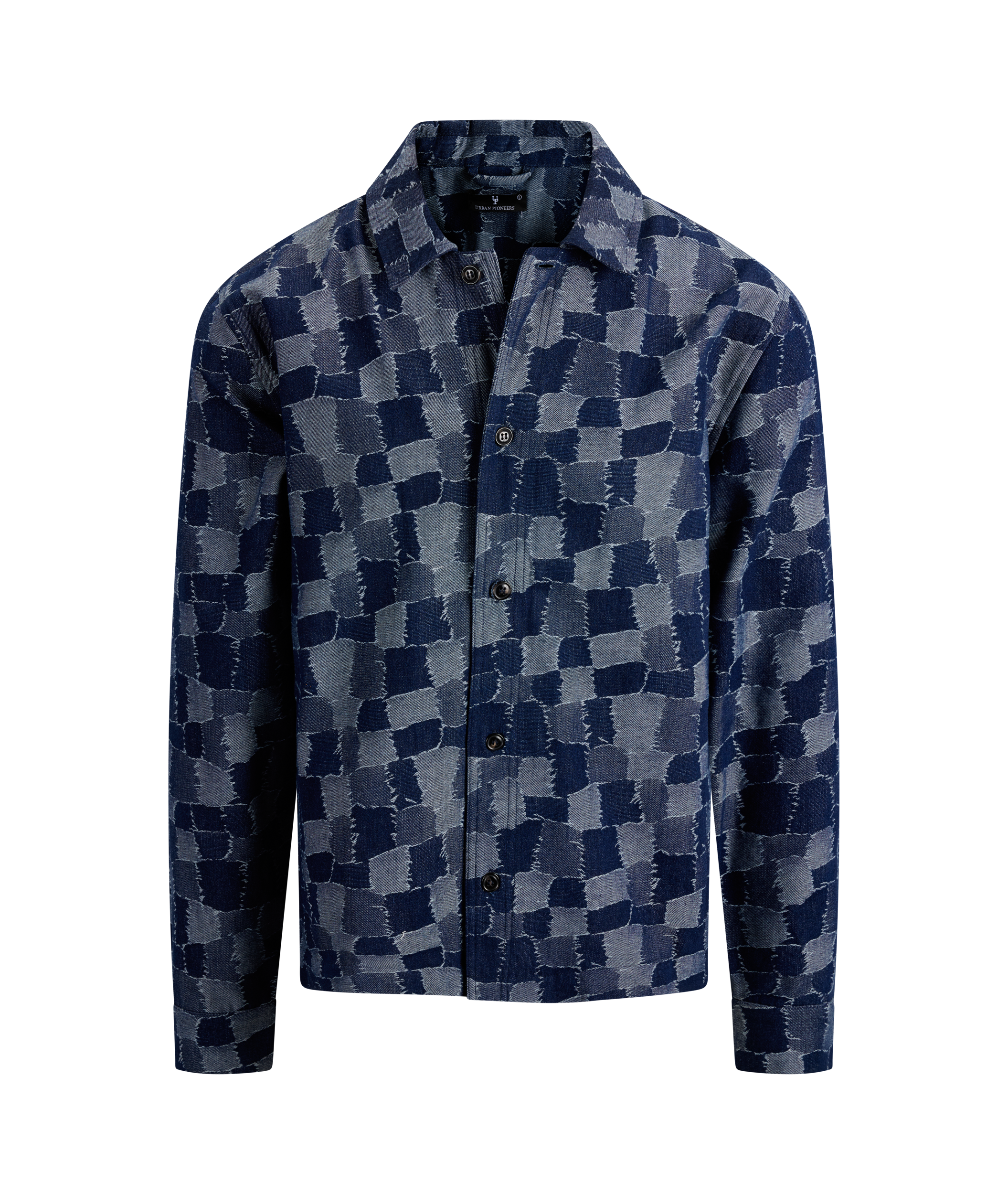 Urban Pioneers Male Tiberio Overshirt OVERSHIRT DARK DENIM