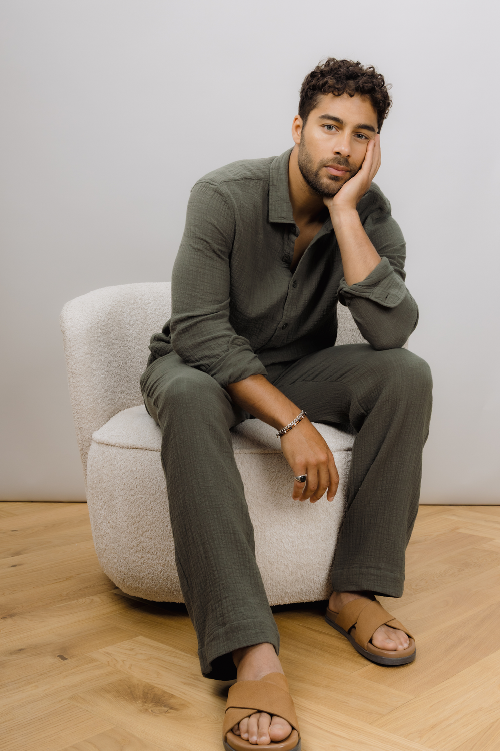 Urban Pioneers Male Timmy Pants PANTS OLIVE