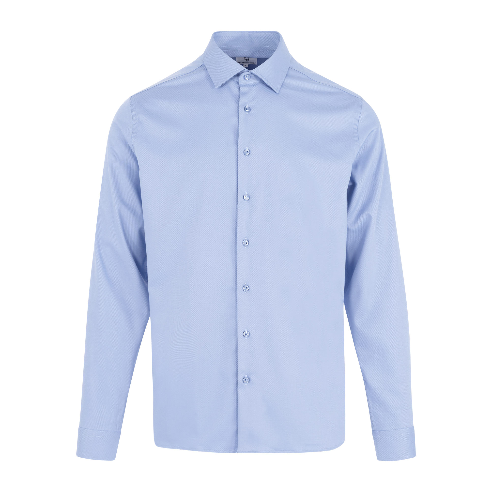 Urban Pioneers Male Tommaso LS Shirt SHIRT LIGHT BLUE