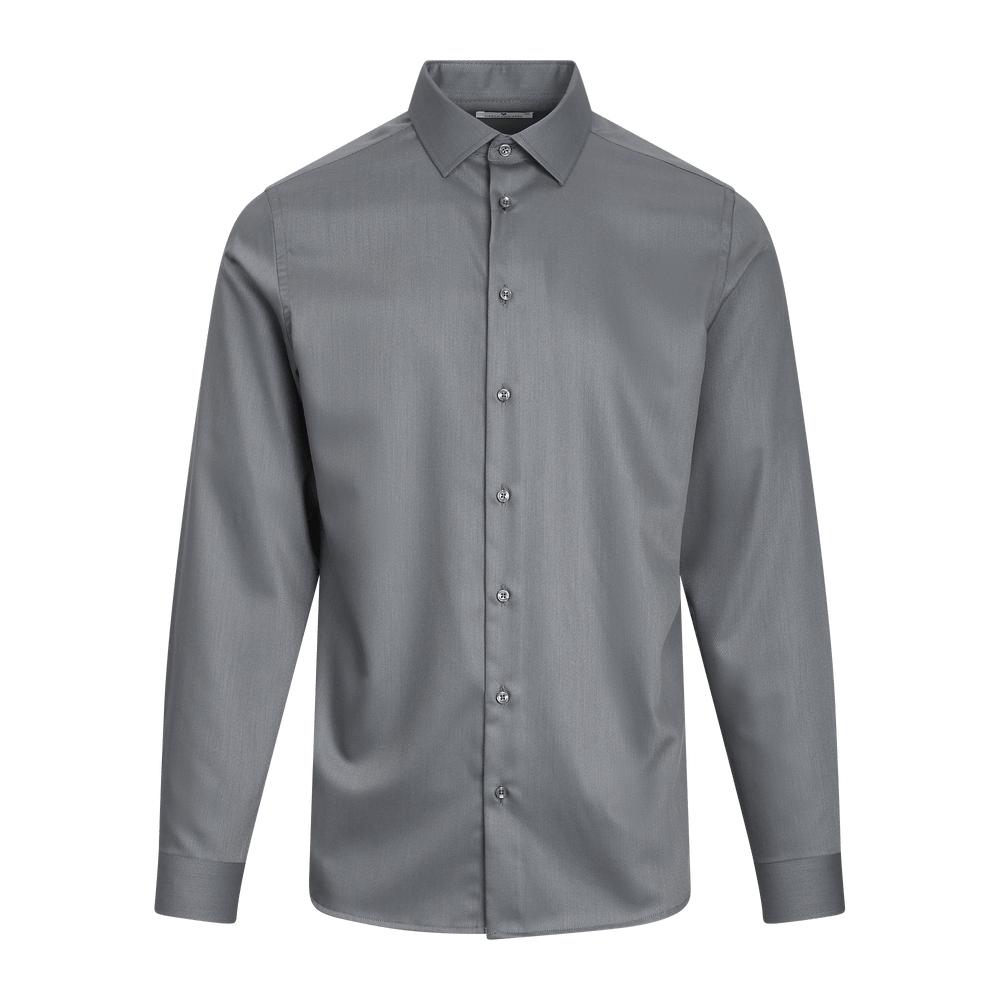 Urban Pioneers Male Tommaso LS Shirt SHIRT FORGED IRON