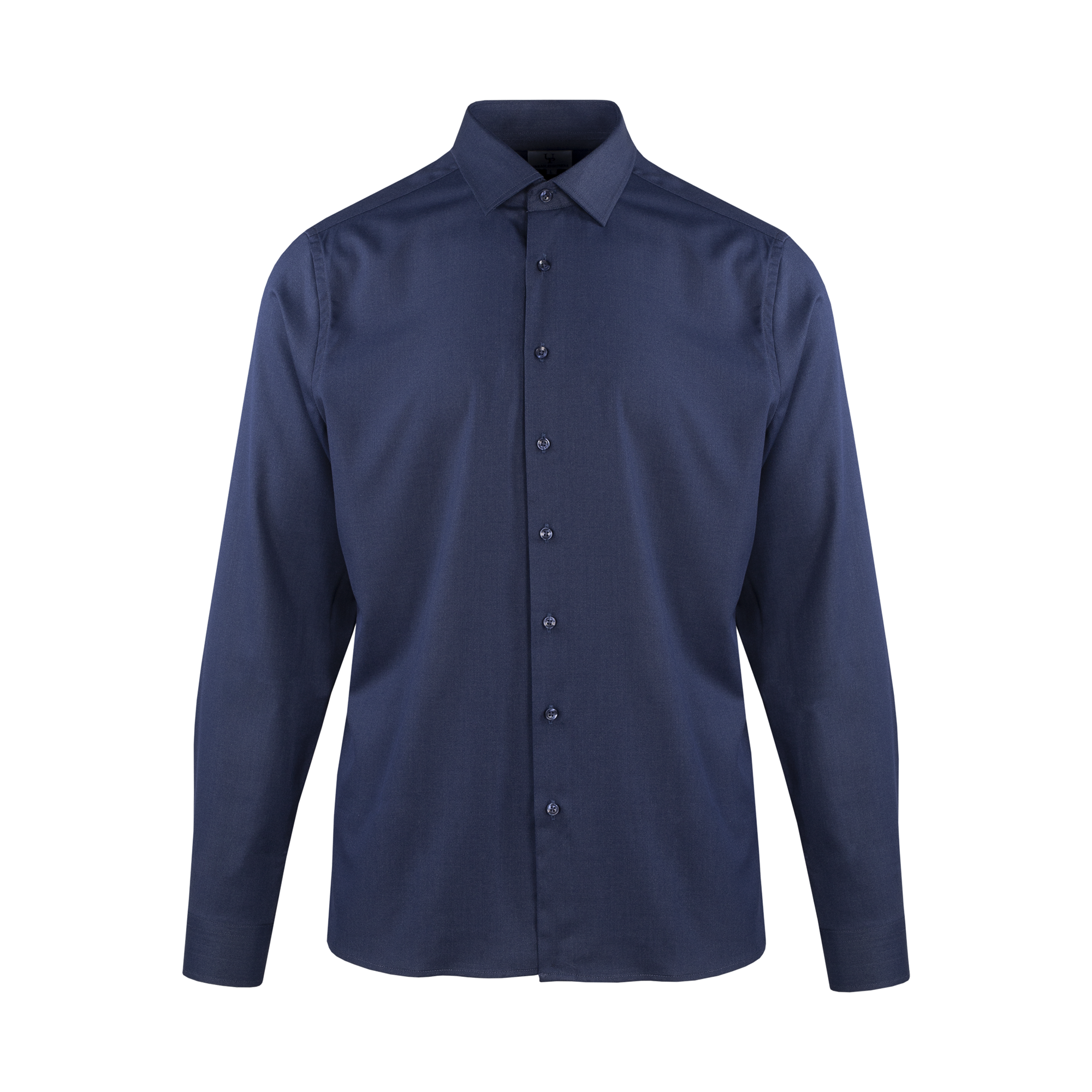Urban Pioneers Male Tommaso LS Shirt SHIRT NAVY MELANGE
