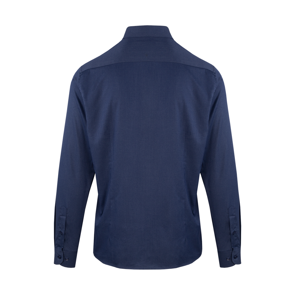 Urban Pioneers Male Tommaso LS Shirt SHIRT NAVY MELANGE