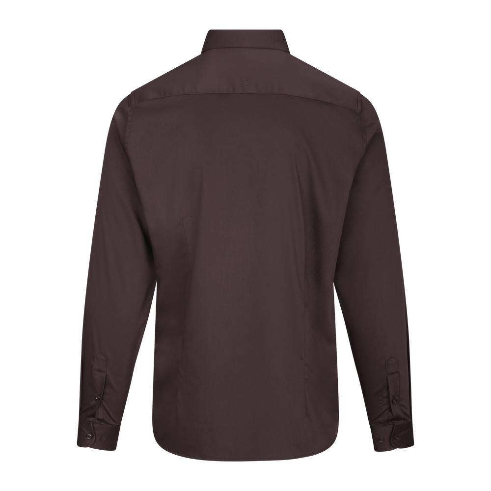 Urban Pioneers Male Totti LS Shirt SHIRT BLACK COFFEE