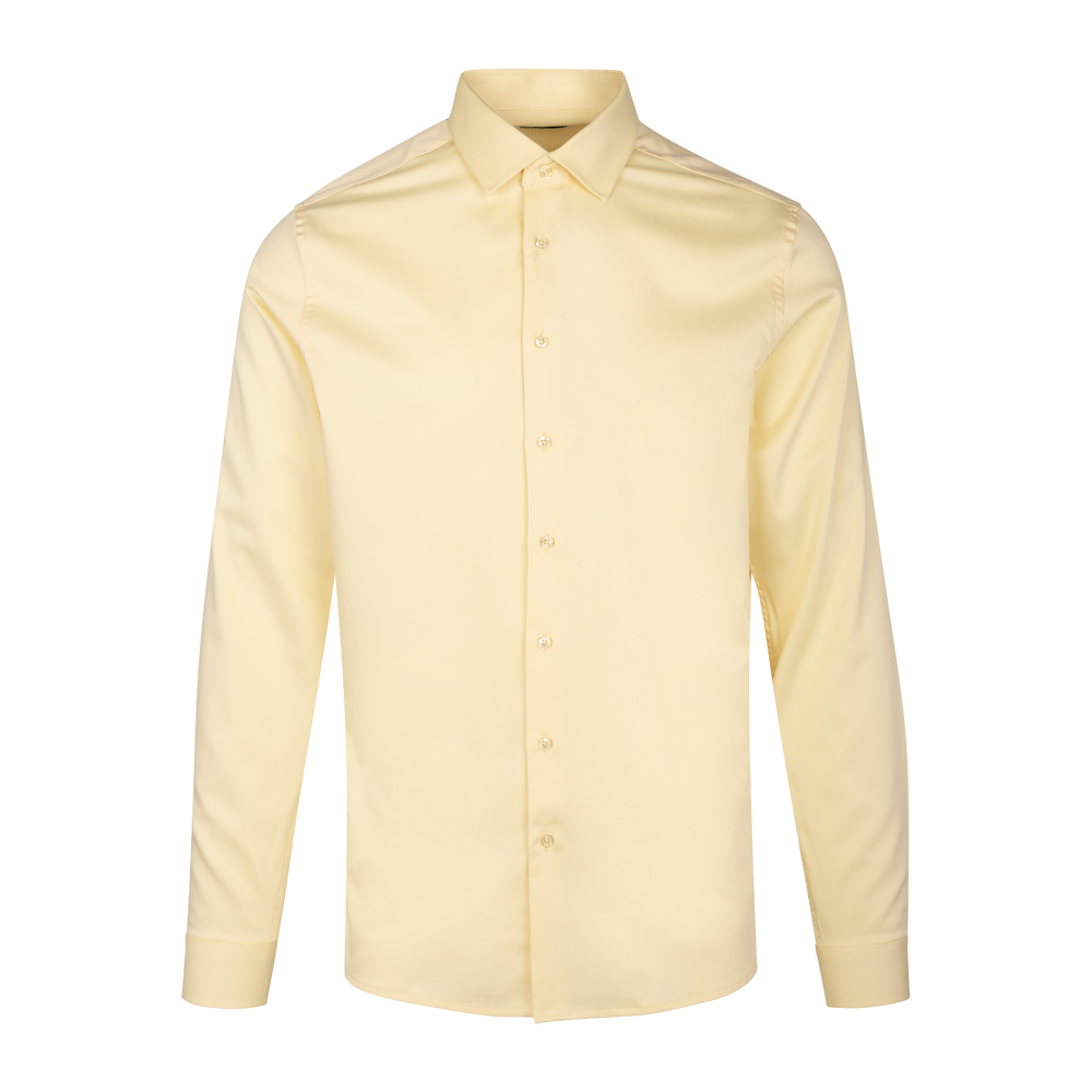 Urban Pioneers Male Totti LS Shirt SHIRT LIGHT YELLOW