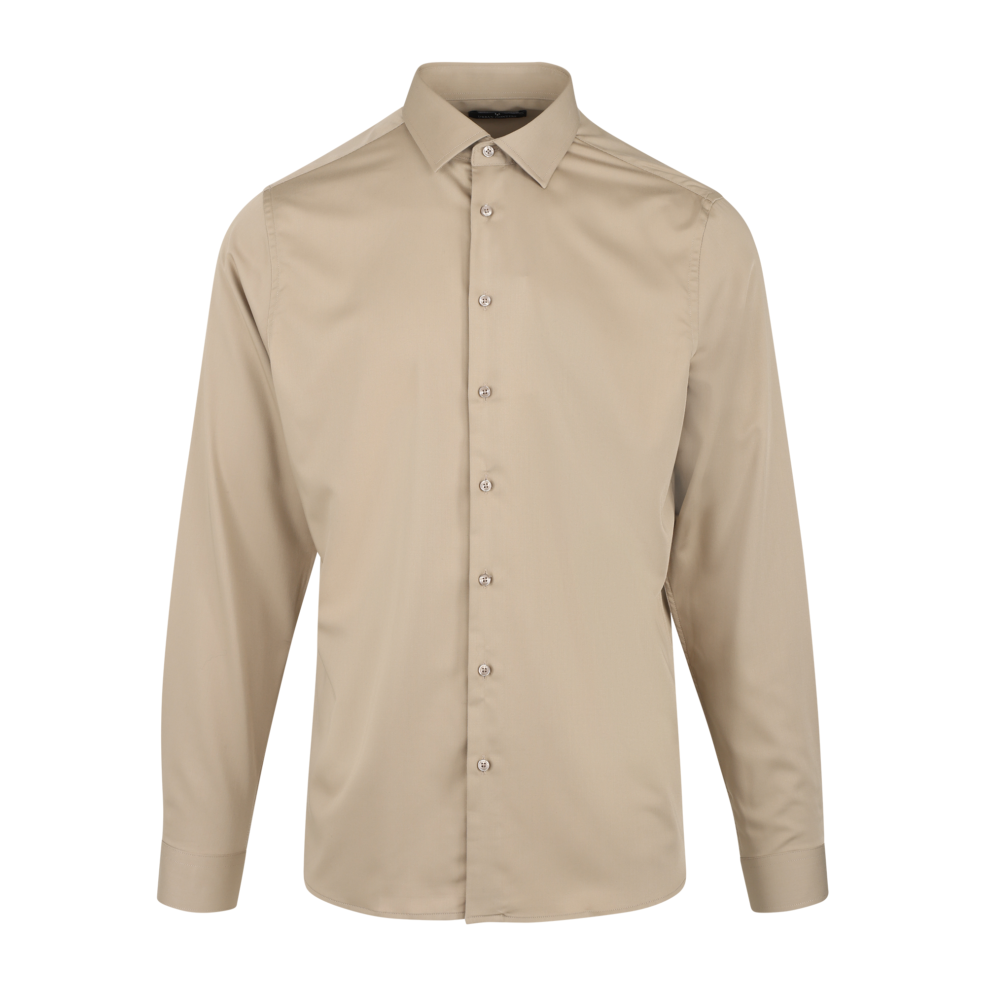 Urban Pioneers Male Totti LS Shirt SHIRT SILVER MINK