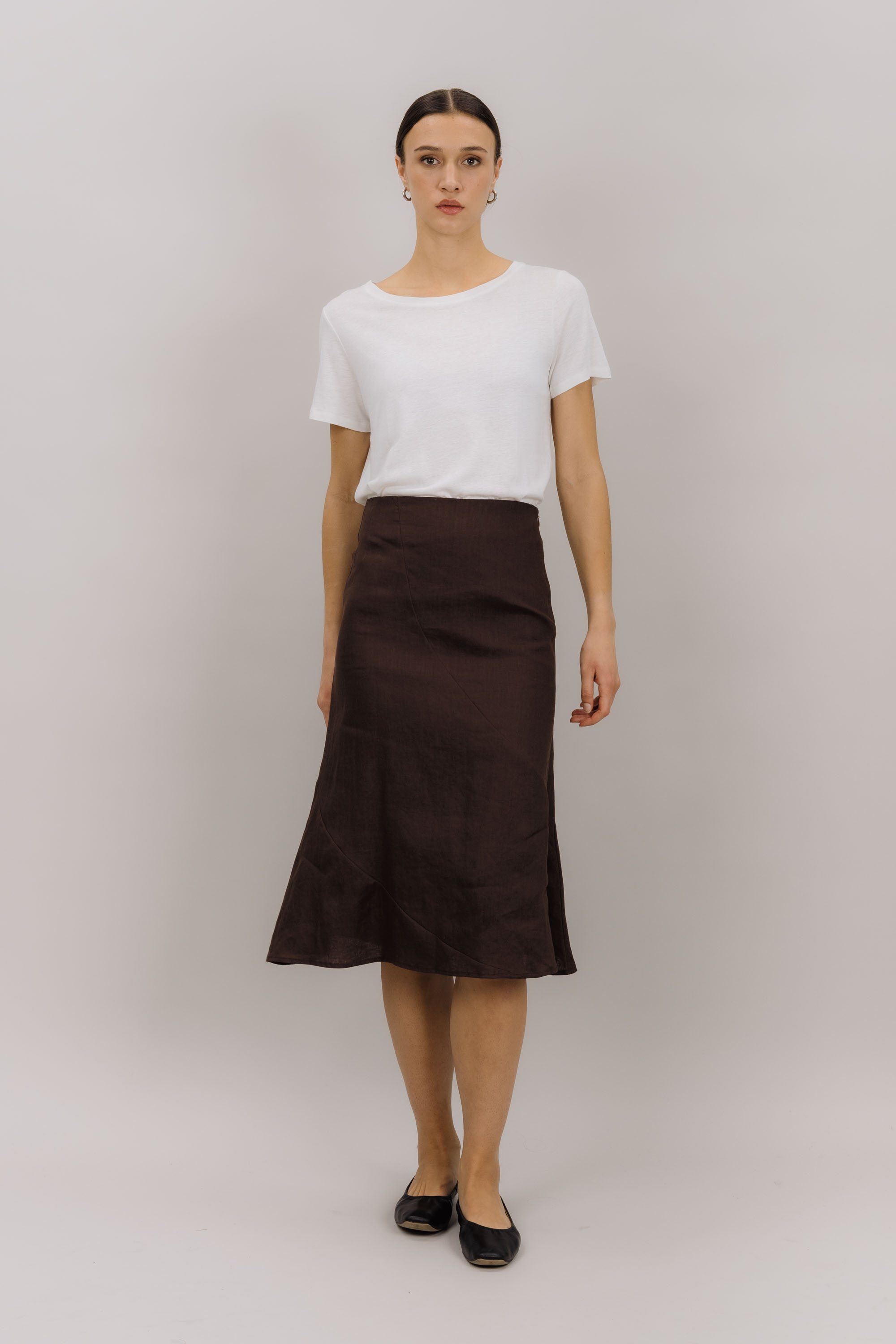 Urban Pioneers Female Valeria Skirt SKIRT BLACK COFFEE