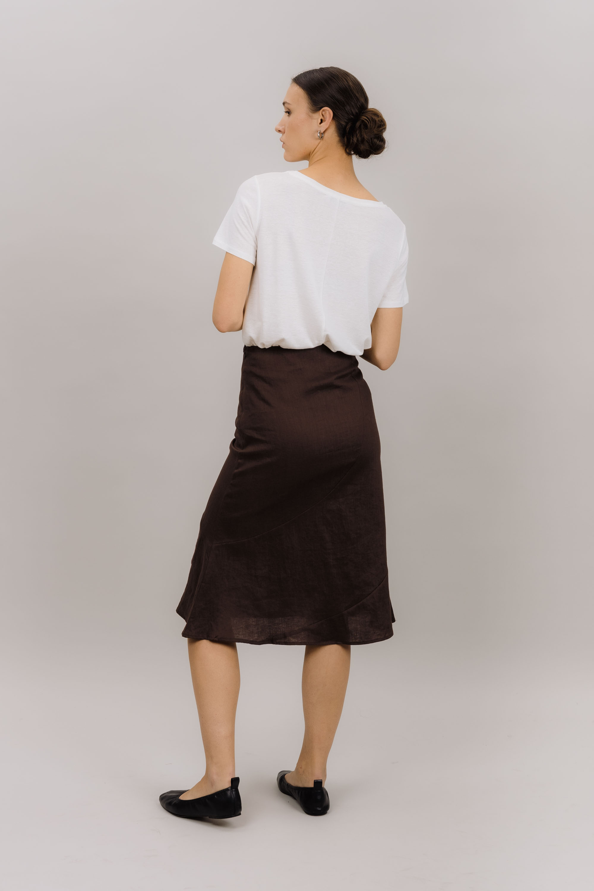 Urban Pioneers Female Valeria Skirt SKIRT BLACK COFFEE