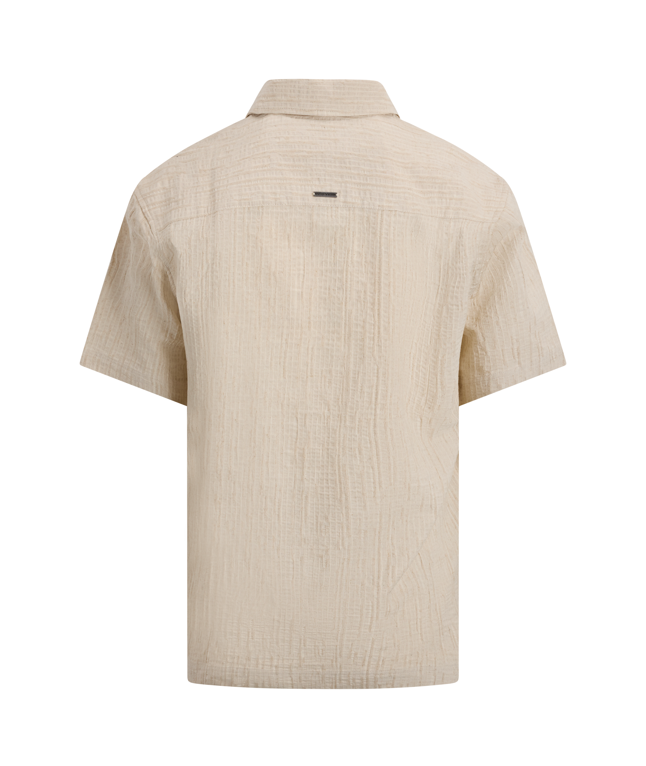 Urban Pioneers Male Vito SS shirt SS SHIRT LIGHT SAND