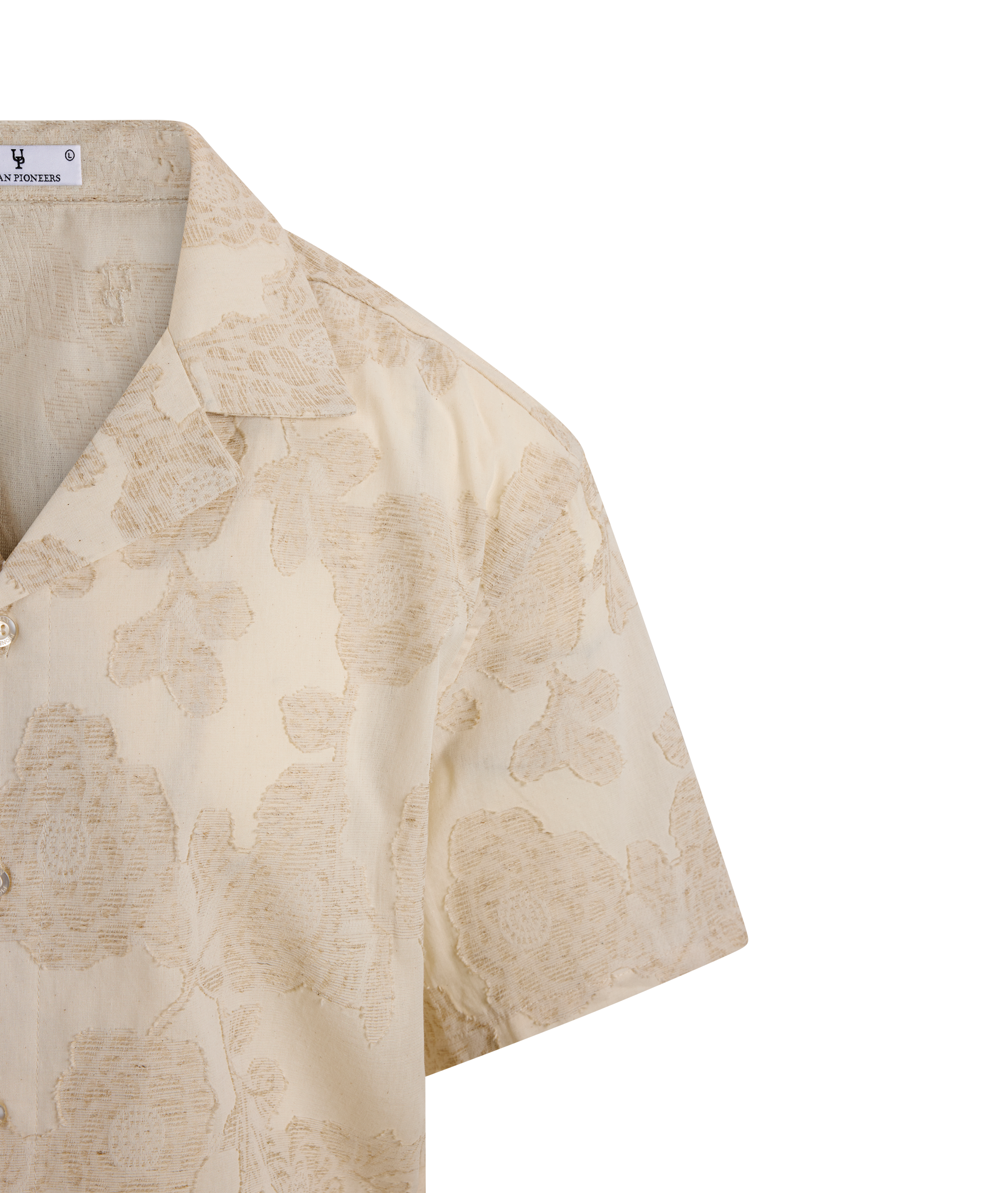 Urban Pioneers Male Wade SS Shirt SS SHIRT LIGHT SAND