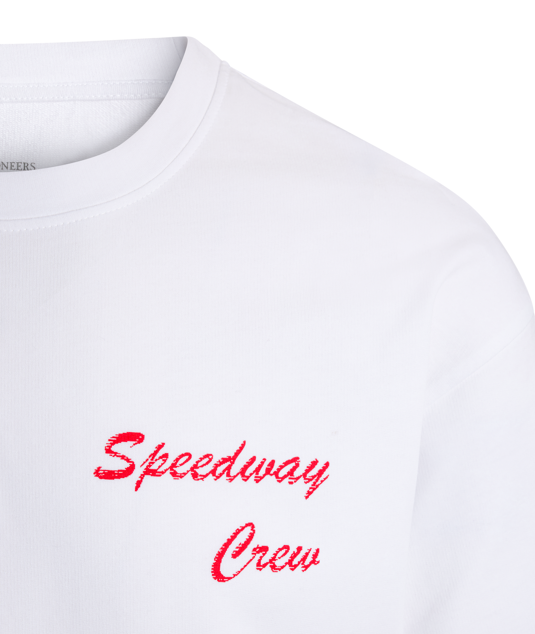 Urban Pioneers Male Wheels Tee T-SHIRT WHITE WHEEL