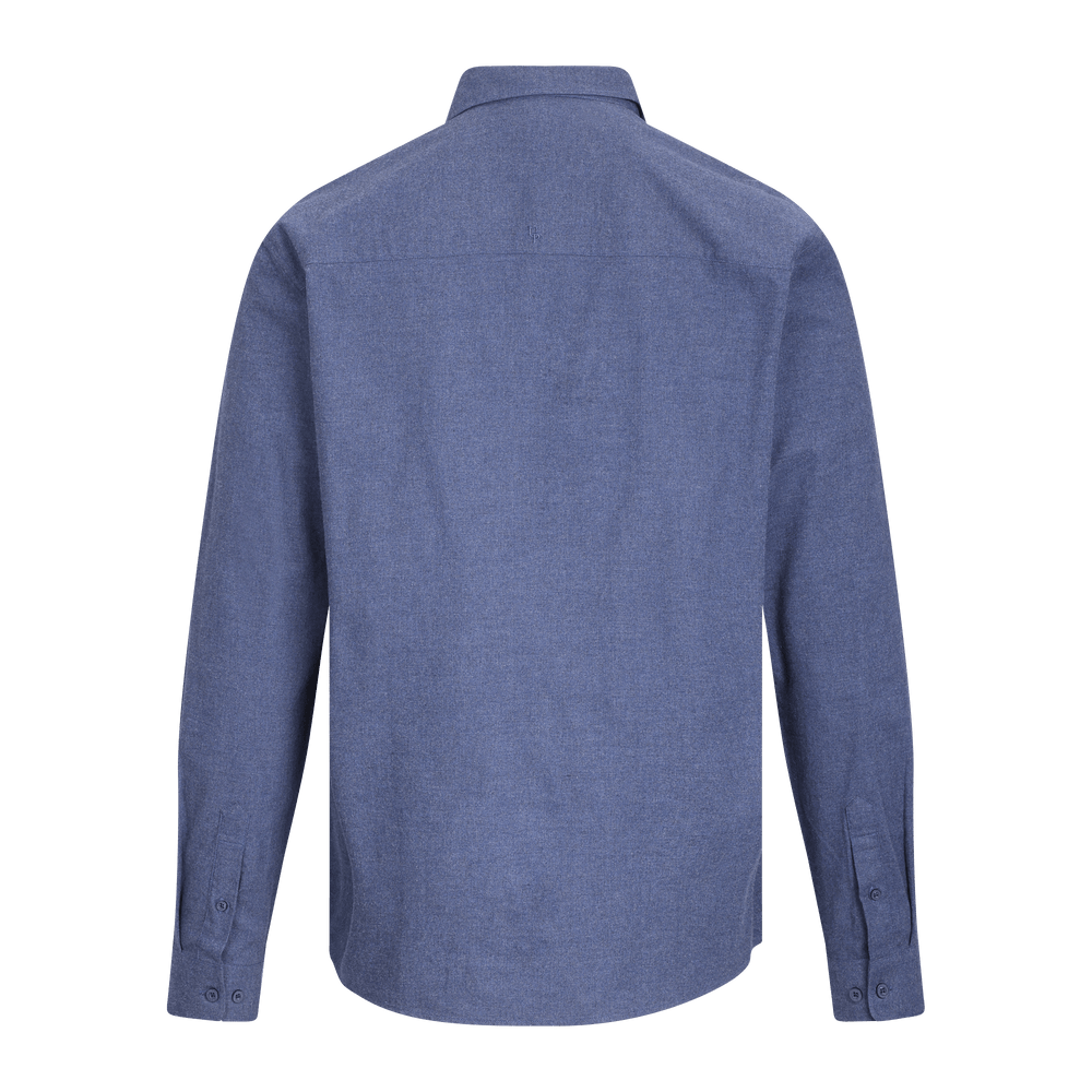 Urban Pioneers Male Will LS Shirt SHIRT DARK BLUE