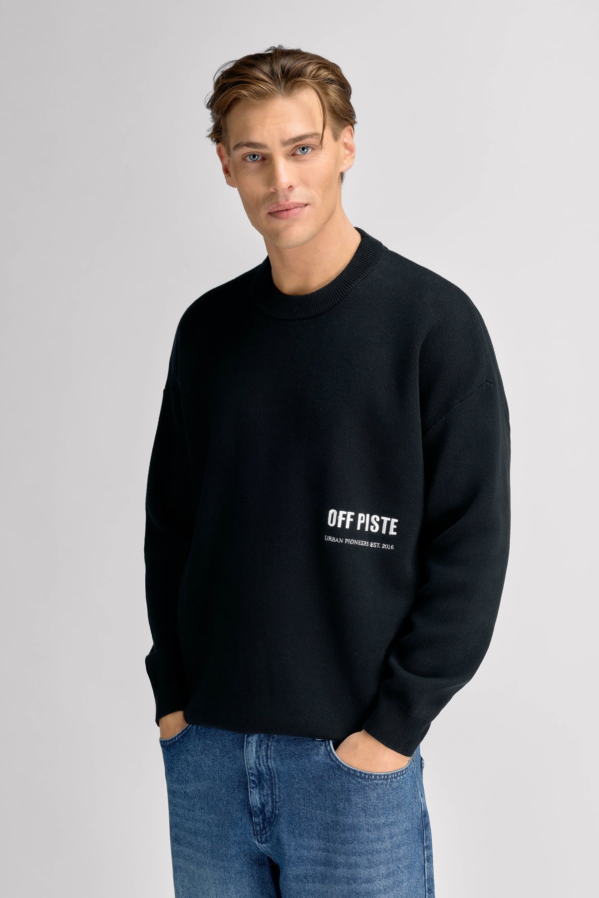 Urban Pioneers Male X Sweater SWEATER BLACK